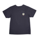 Womens Short Sleeve Tee Happy Dayz Carbon