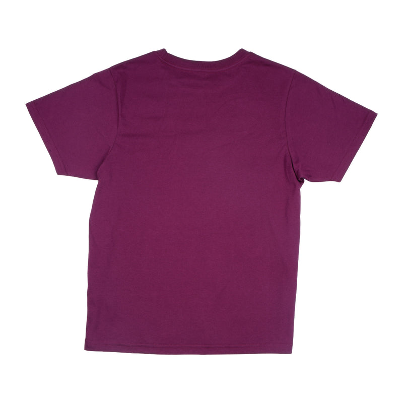 Womens Short Sleeve Tee Happy Dayz Sangria