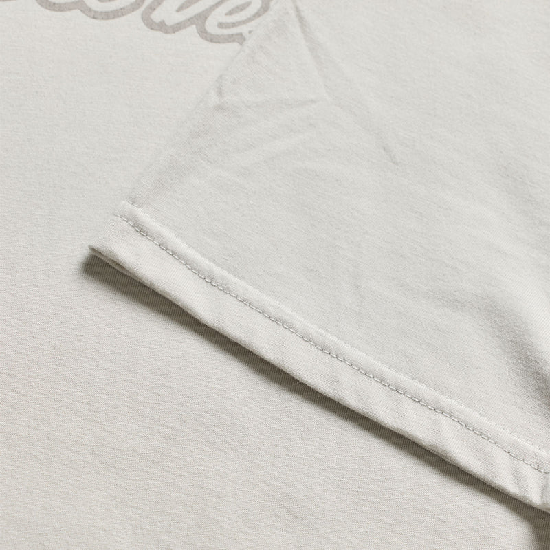 Wmns Short Sleeve Tee Signature Pumice