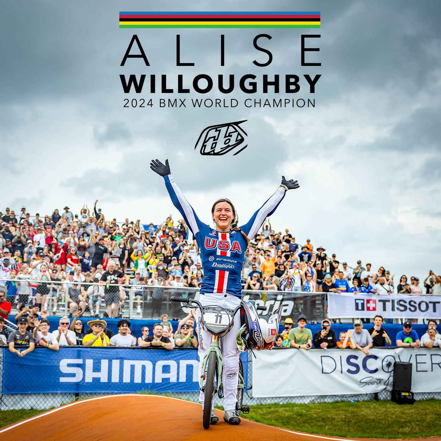 Alise Post is your 2024 BMX World Champion