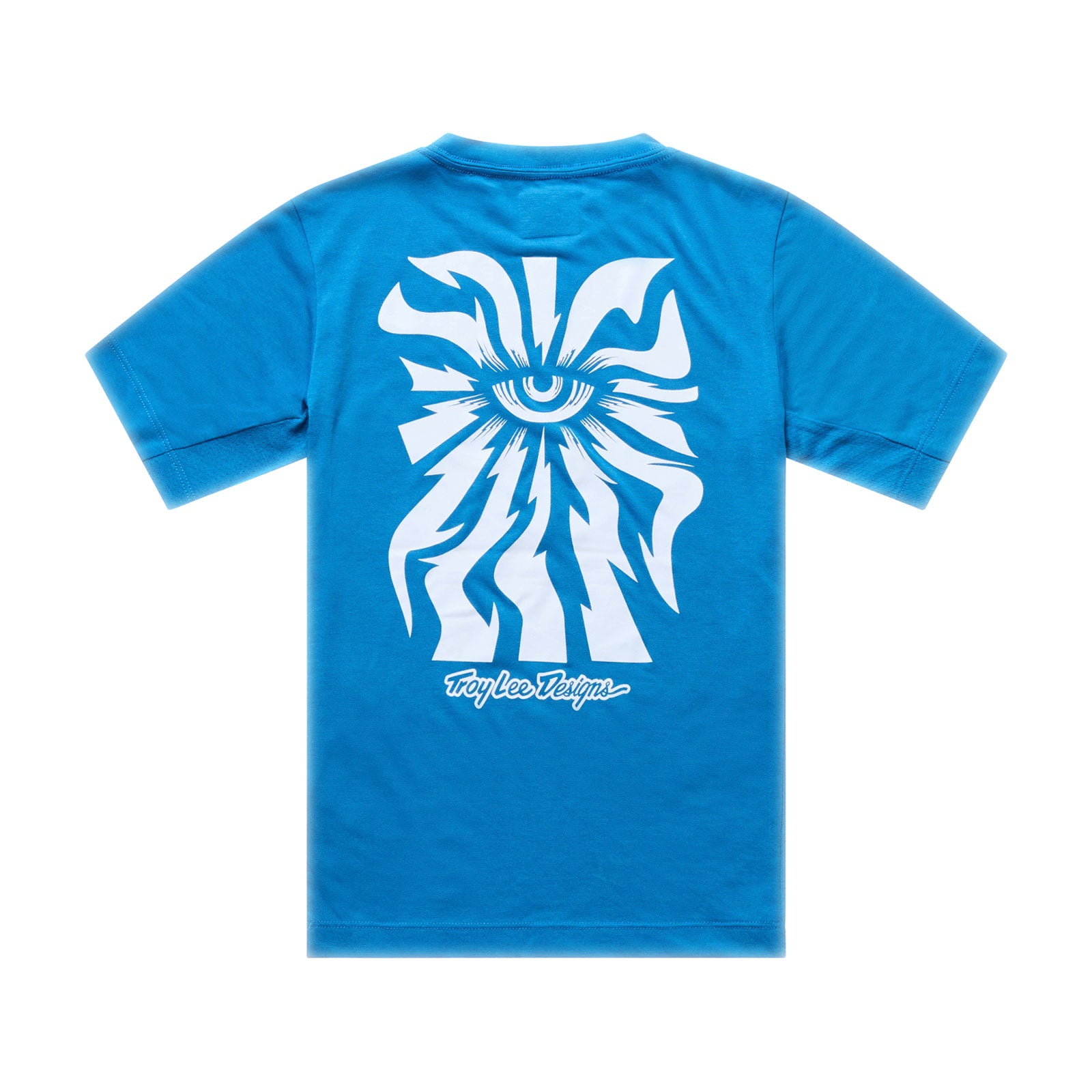 Youth Skyline Ride SS Tee One Eye Aero Blue – Troy Lee Designs
