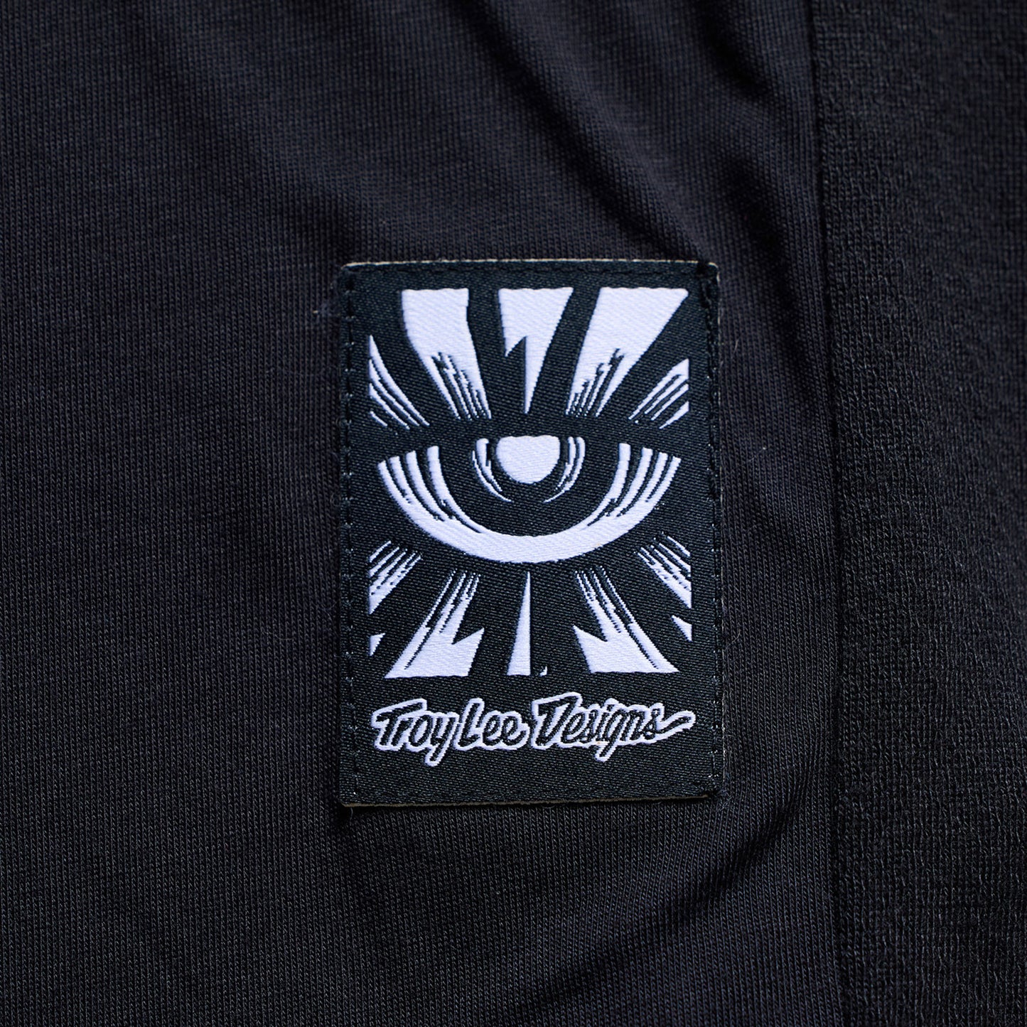 Youth Skyline Ride LS Tee Signature Black / Real Teal