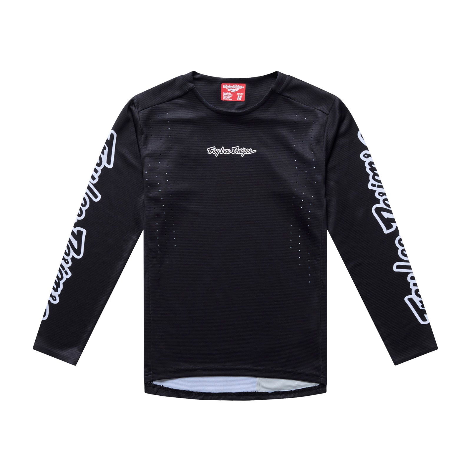 Youth Sprint Pro LS Jersey Mono Black