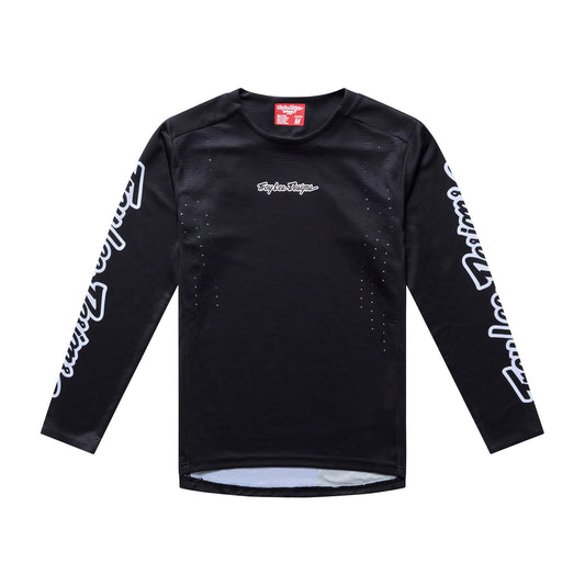 Youth Sprint Pro LS Jersey Mono Black
