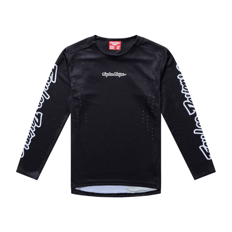 Youth Sprint Pro LS Jersey Mono Black