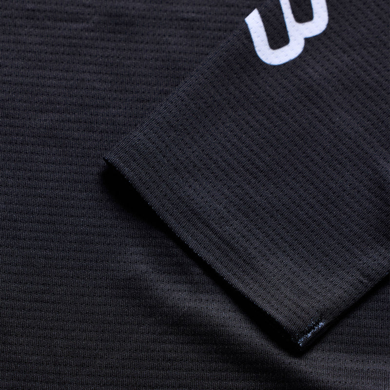 Youth Sprint Pro LS Jersey Mono Black