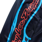 Youth GP Pro LS Jersey Framework Black / Cyan