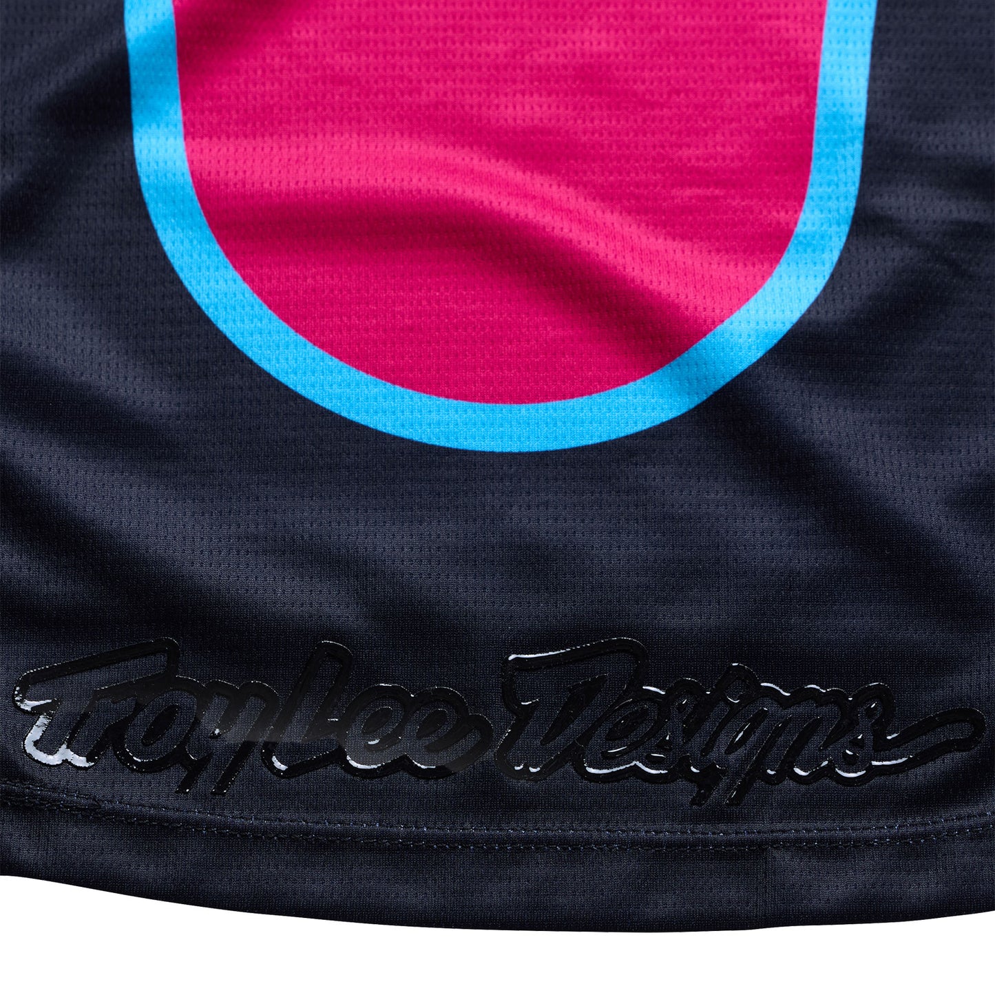 Youth GP Pro LS Jersey Framework Black / Cyan