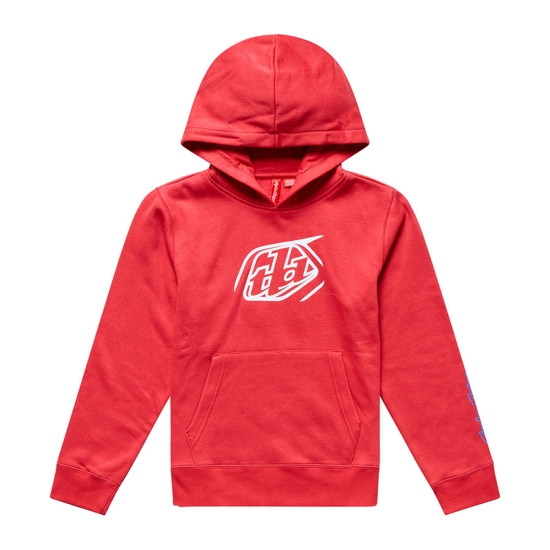Youth Pullover Badge Scarlet