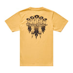 Youth Short Sleeve Tee Feathers Bleached Melon