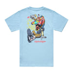 Youth Short Sleeve Tee Heritage Dawn Blue