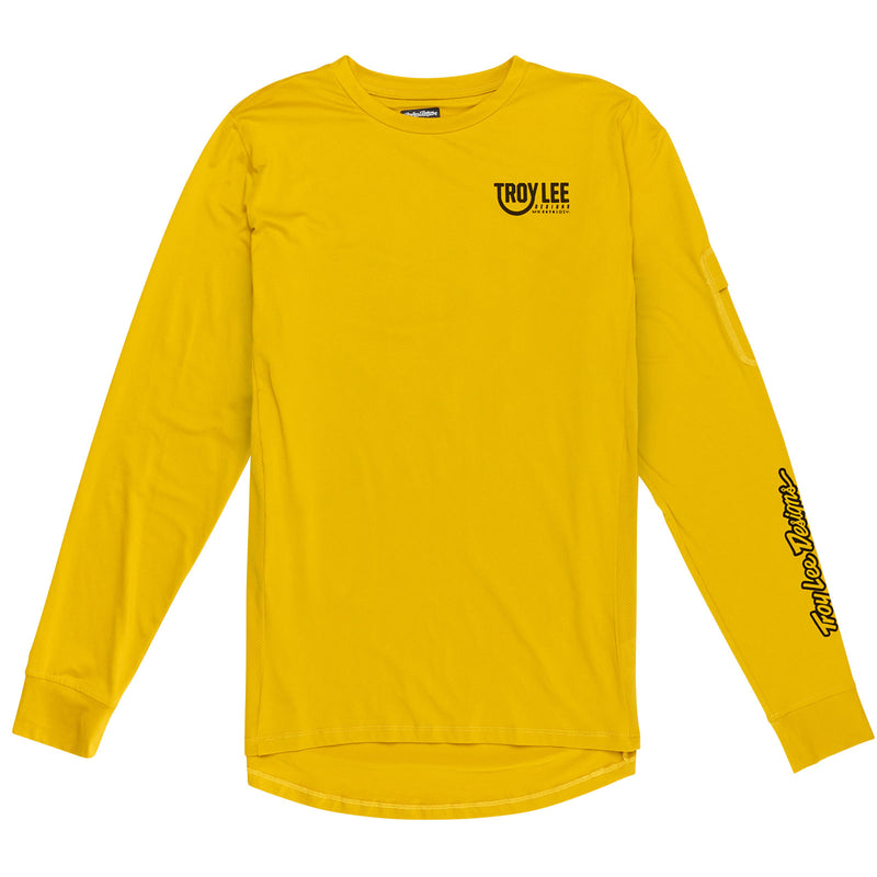 Ruckus Long Sleeve Ride Tee Eyez Safron