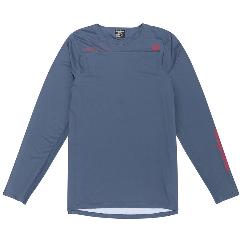 Skyline Long Sleeve Jersey Mono Steel Blue