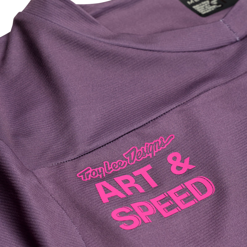 Skyline Long Sleeve Jersey Radioscape Deep Purp