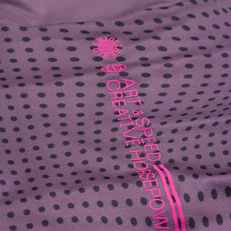 Skyline Long Sleeve Jersey Radioscape Deep Purp