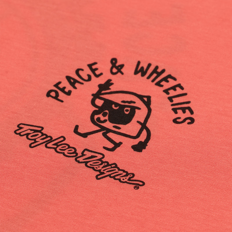 Skyline Short Sleeve Ride Tee P&W Melon