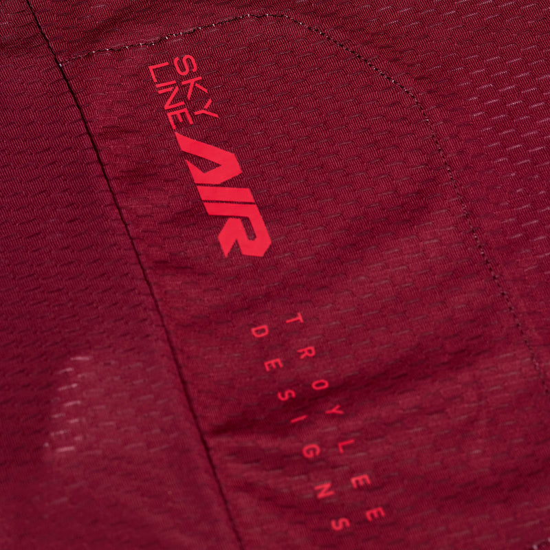 Skyline Air Long Sleeve Jersey Mono Oxblood