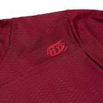 Skyline Air Short Sleeve Jersey Mono Oxblood