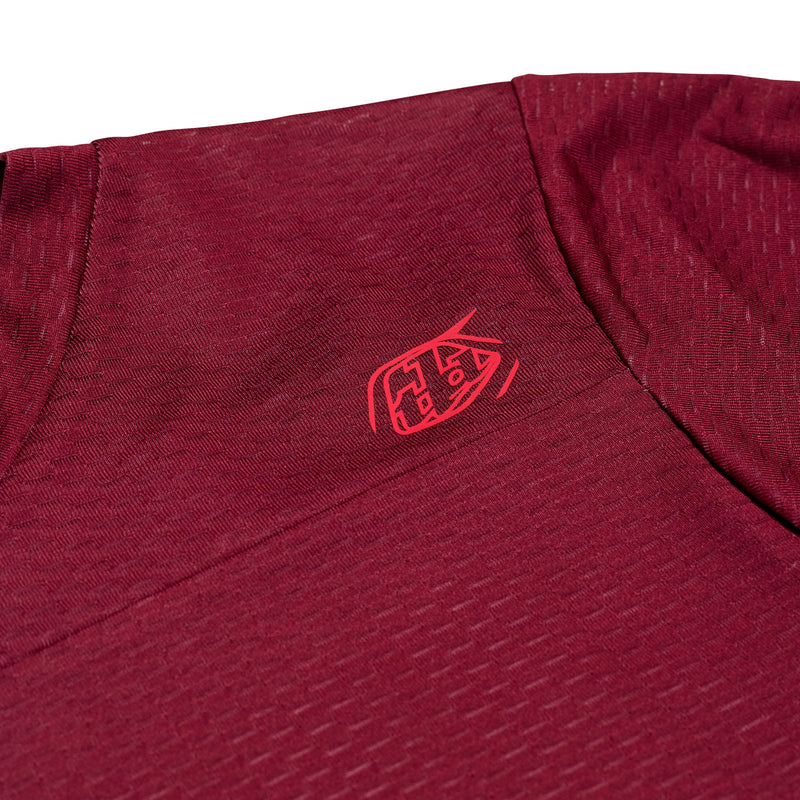 Skyline Air Short Sleeve Jersey Mono Oxblood