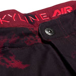 Skyline Air Short W/Liner Flared Oxblood