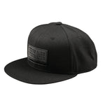 Flat Bill Snapback Factory Black