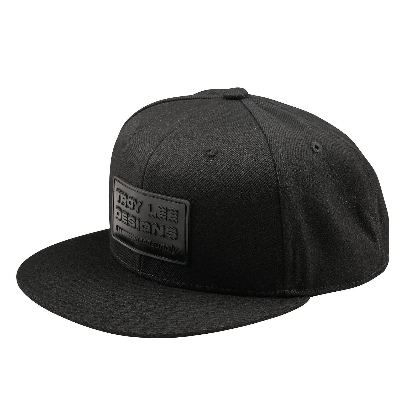 Flat Bill Snapback Factory Black