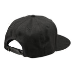 Flat Bill Snapback Peace Black