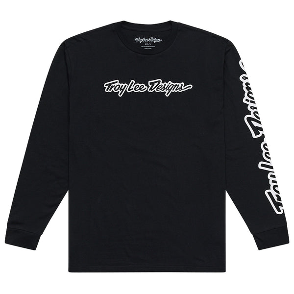 Long Sleeve Tee Signature Black – Troy Lee Designs