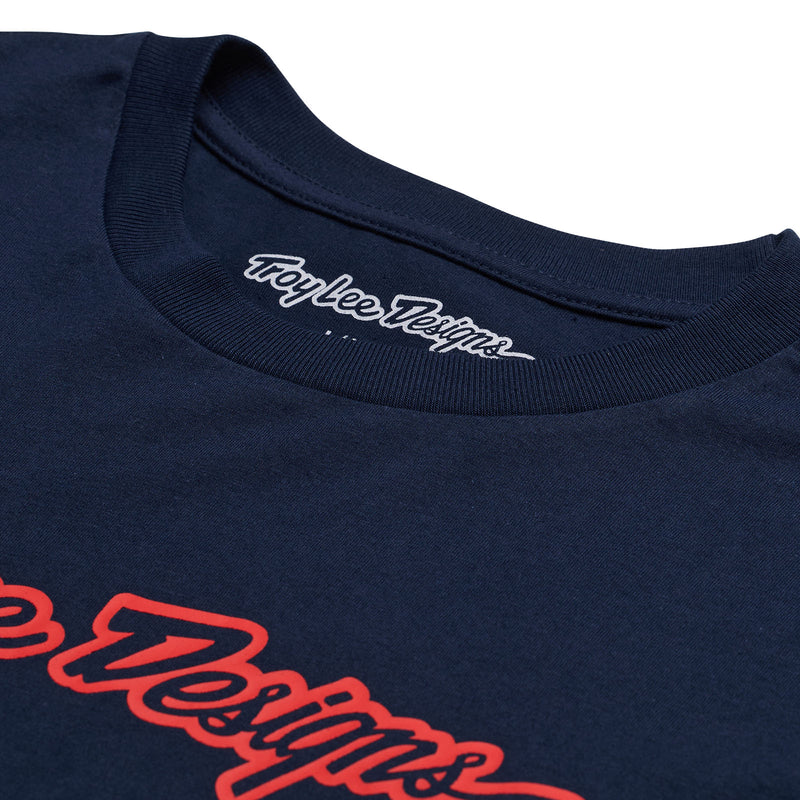 Long Sleeve Tee Signature Navy