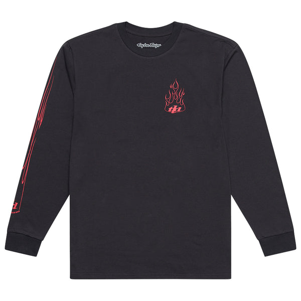 Long Sleeve Tee Torched Carbon – Troy Lee Designs