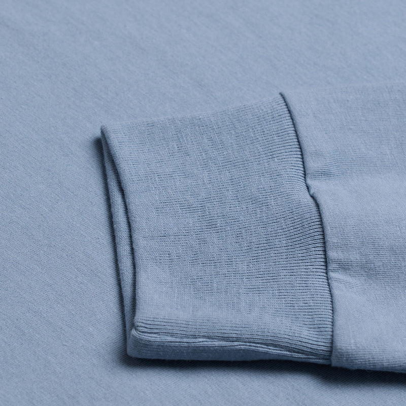 Long Sleeve Tee Torched Smoke Blue