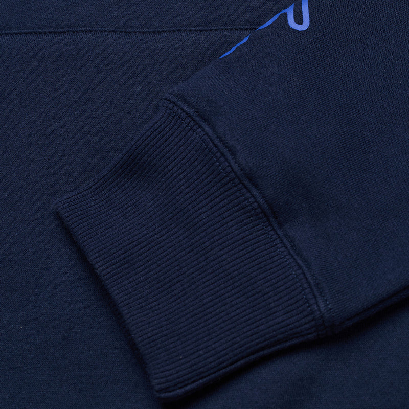 Pullover Hoodie Badge Navy