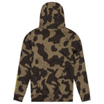 Pullover Hoodie Badge Olive Camo