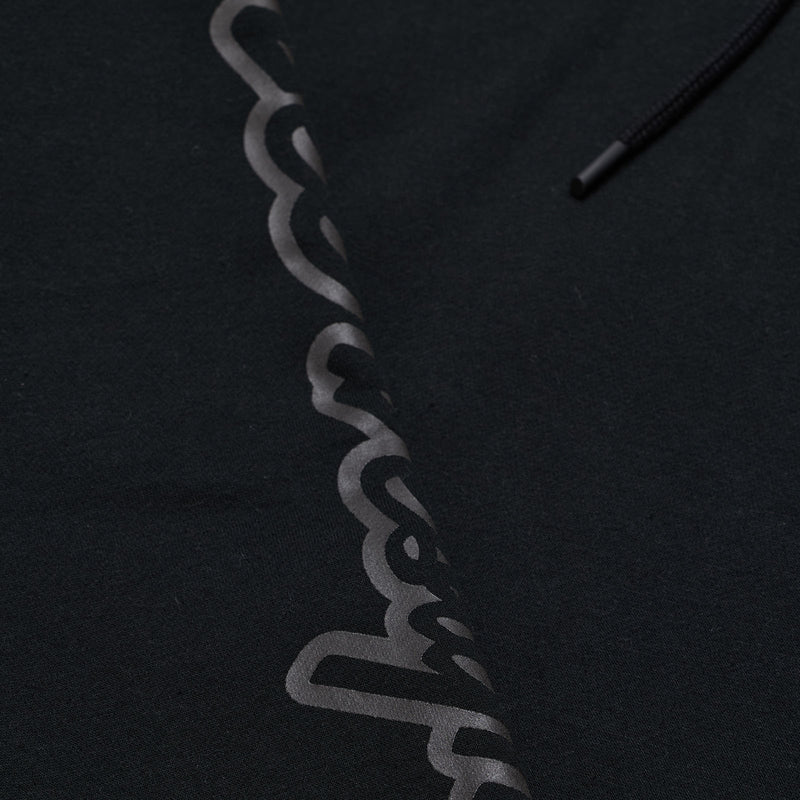 Pullover Hoodie Branded Black