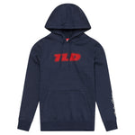 Pullover Hoodie Fade Out Navy Heather