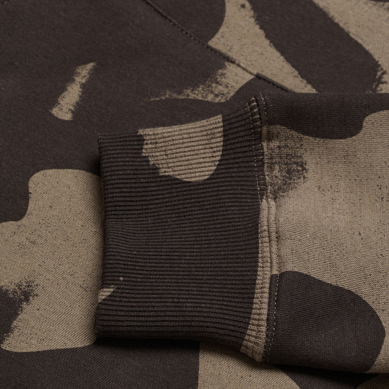 Pullover Hoodie Signature Olive Camo