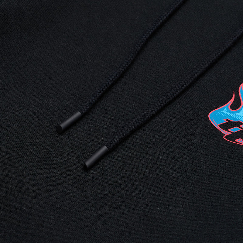 Pullover Hoodie Torched Black