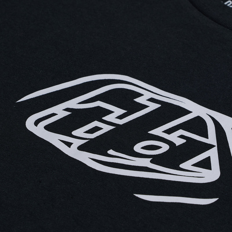 Short Sleeve Tee Badge Black
