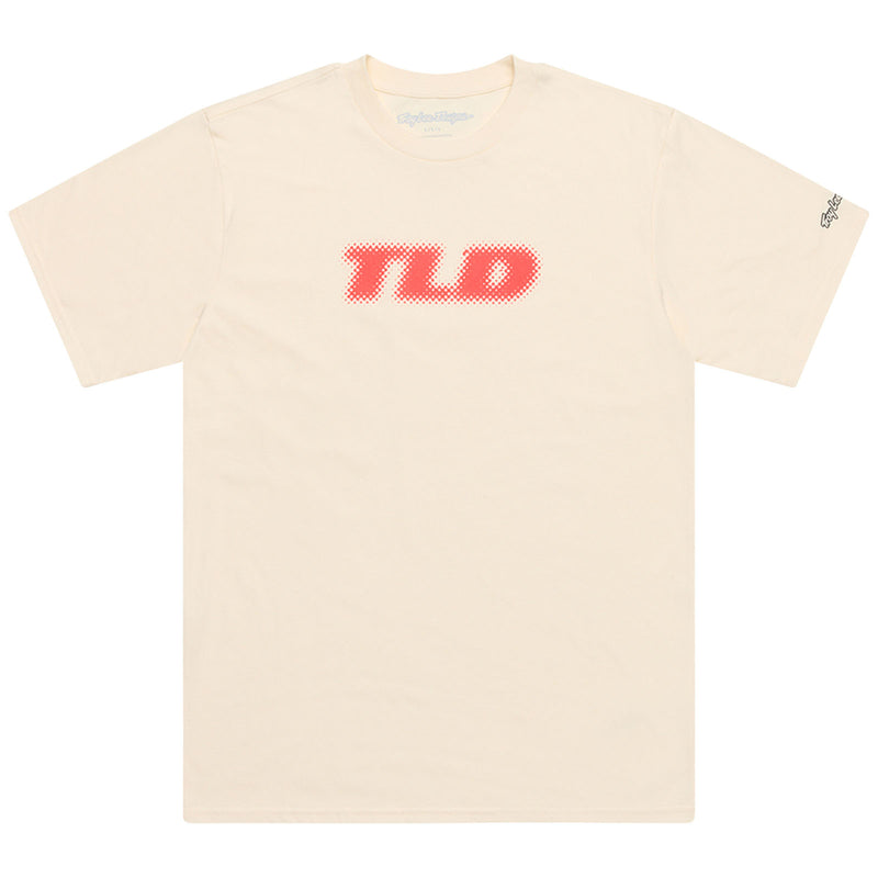 Short Sleeve Tee Fade Out Vintage White