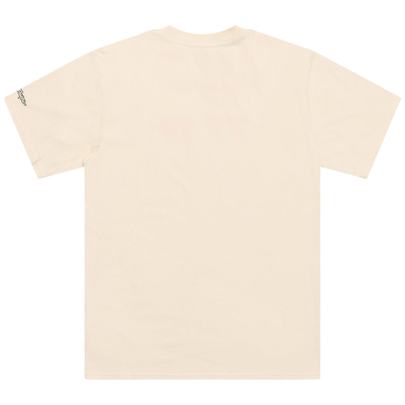 Short Sleeve Tee Fade Out Vintage White