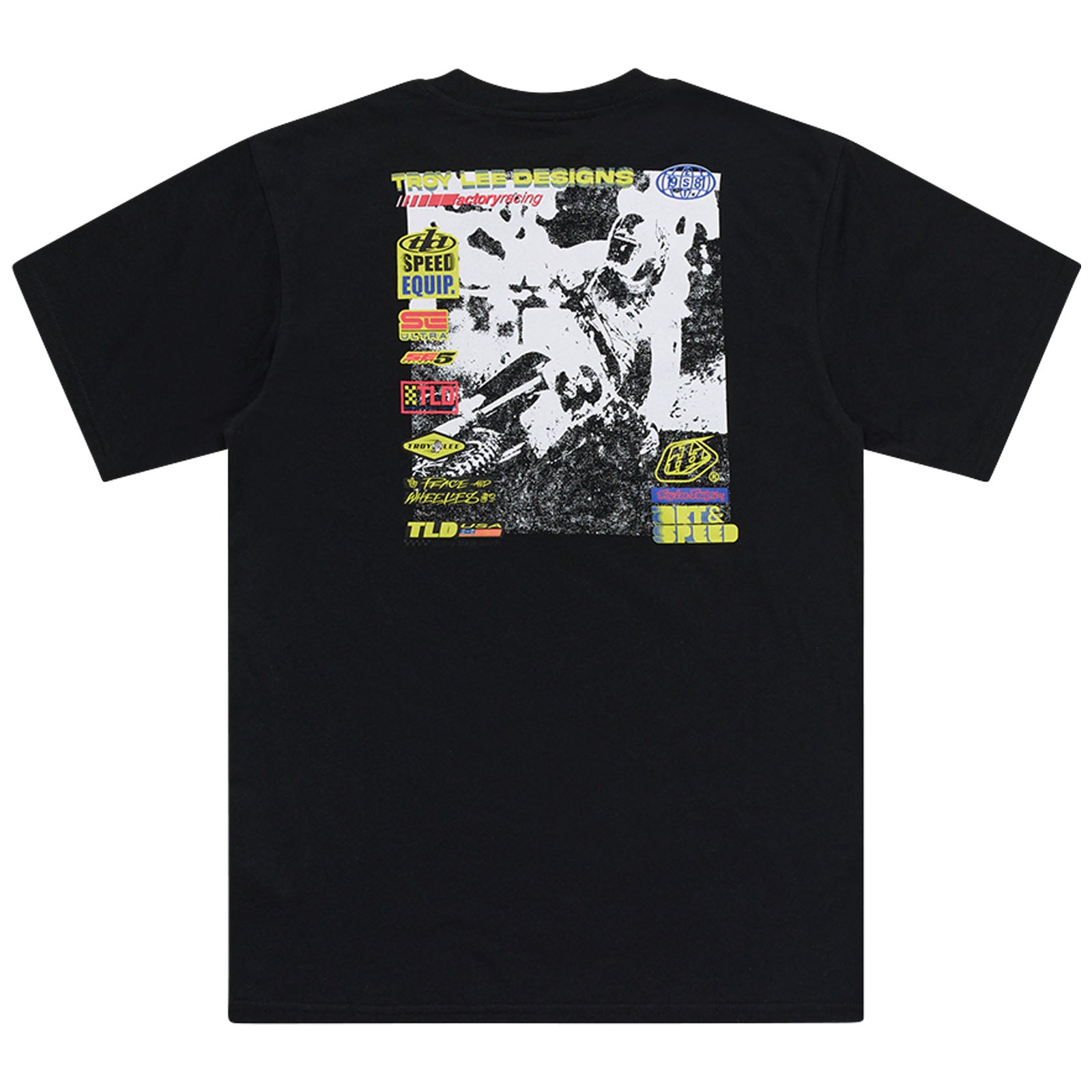 Short Sleeve Tee Overload Black – Troy Lee Designs