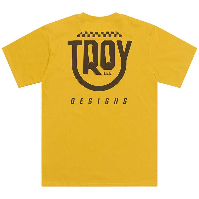 Short Sleeve Tee Smiley Gold