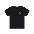 Womens Short Sleeve Tee Peace Out Black