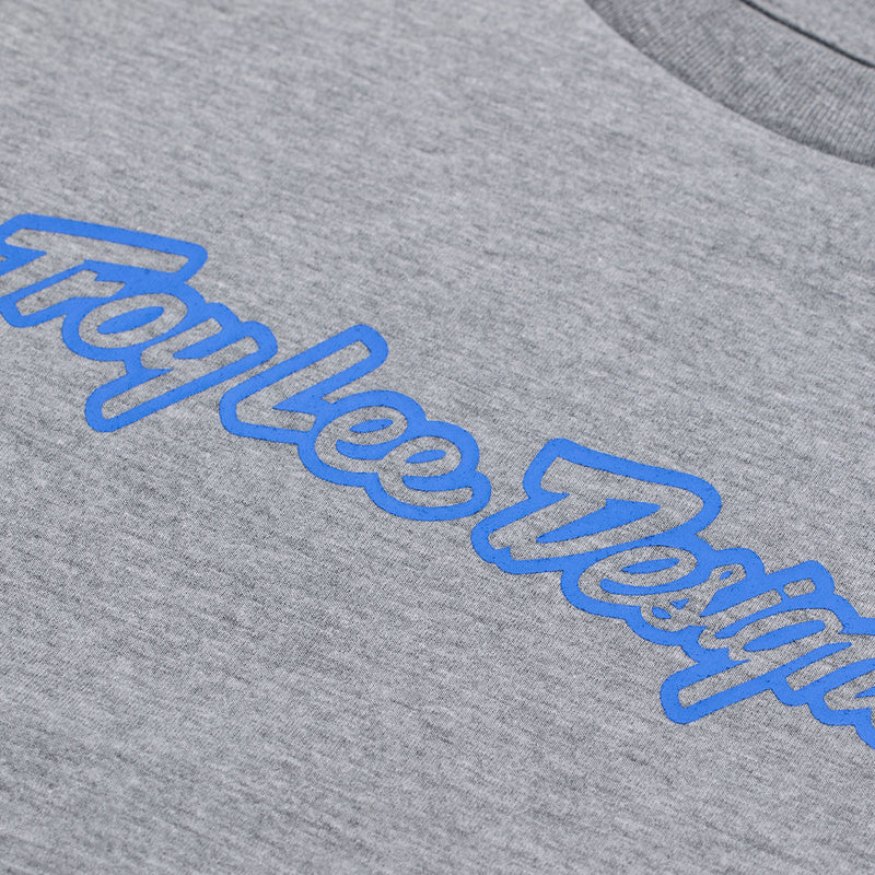 Womens Short Sleeve Tee Signature Gray Heather