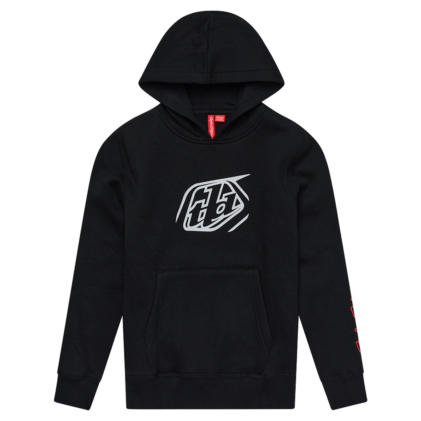 Youth Pullover Hoodie Badge Black