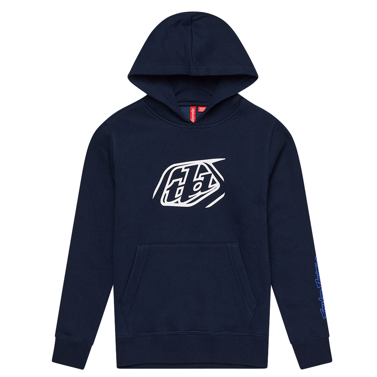 Youth Pullover Hoodie Badge Navy