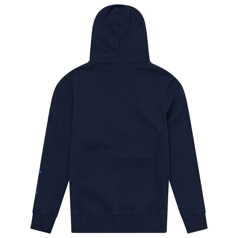 Youth Pullover Hoodie Badge Navy