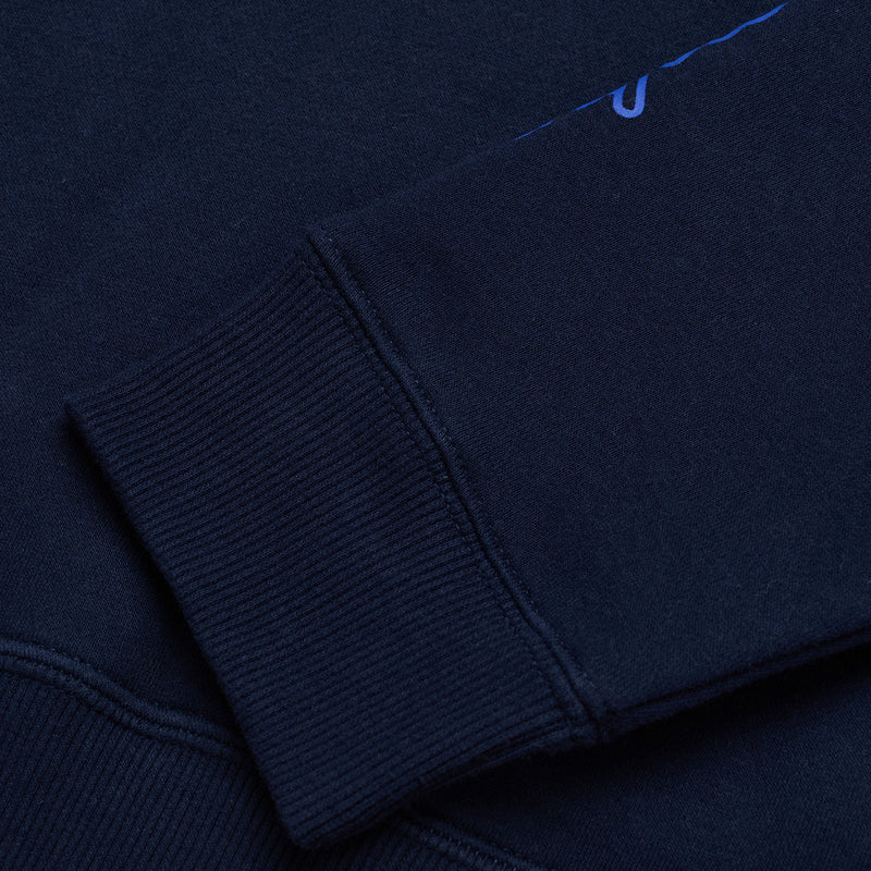 Youth Pullover Hoodie Badge Navy