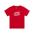 Youth Short Sleeve Tee Badge Team Red