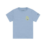 Youth Short Sleeve Tee Peace Out Smoke Blue